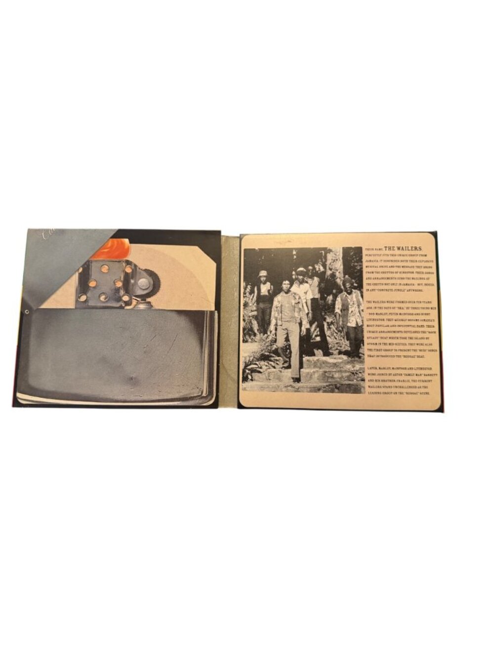 The Wailers Catch A Fire Deluxe Edition CD Set With Unique Zippo Lighter Case De - Picture 4 of 6
